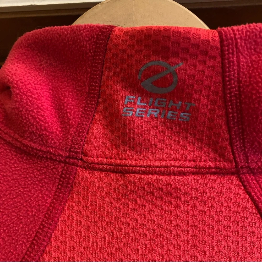 THE NORTH FACE Flight Series Women's Fleece / Salmon Shirt Medium 1/4 Zip Active - Picture 9 of 13